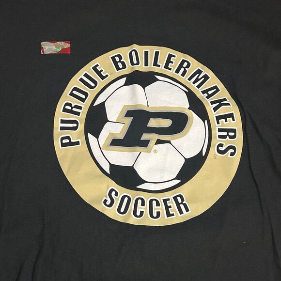 Purdue Boilermakers Soccer T-Shirt Size Men’s Medium - Picture 2 of 6